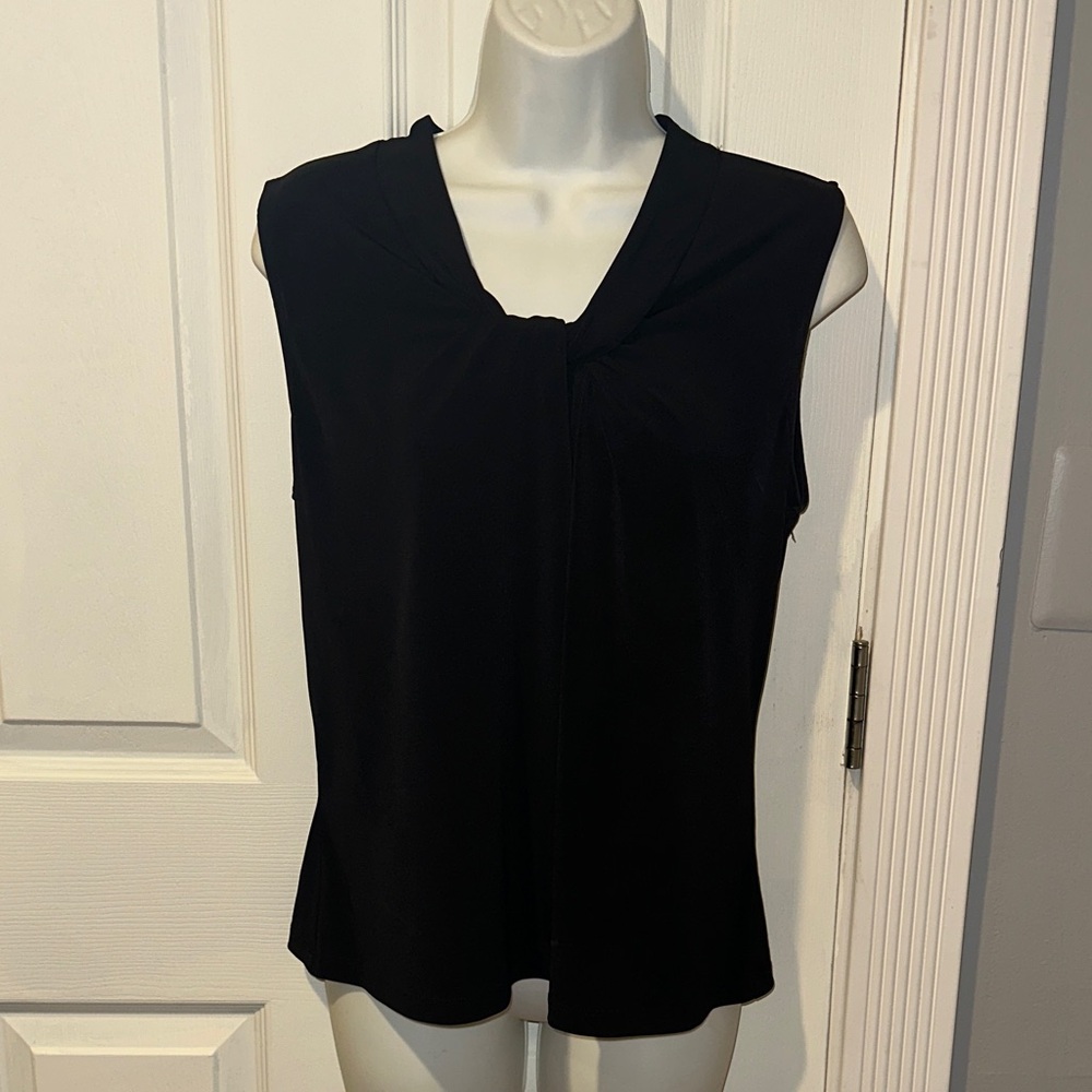 Calvin Klein Black Sleeveless Blouse